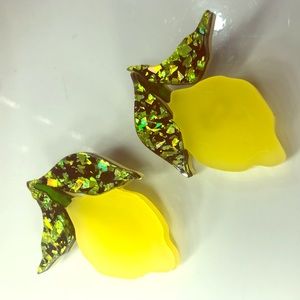 🍋 Cute Lemon Shaped Earrings 🍋